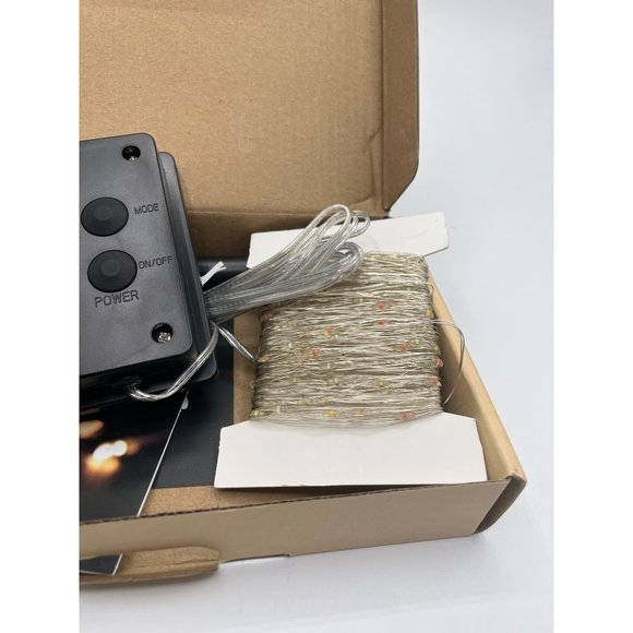 Solar String Lights Multi Color, Ankway 200 LED Fairy Lights 3-Strand Copper Wir - Picture 5 of 7